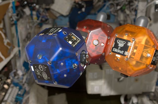 spheres on the ISS